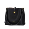 Leather women's bag CNOLES K104110B2296 Black Leather women's bag CNOLES K104110B2296 Black