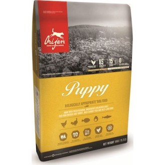 Orijen Puppy Grain Free Dry Dog Food for All Breeds with Turkey and Chicken 11.4kg 