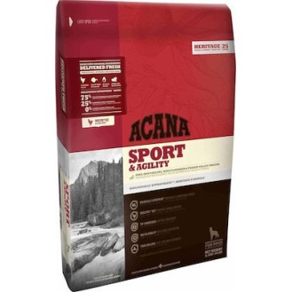 Acana Sport & Agility Grain Free Dry Dog Food for All Breeds with Chicken and Poultry 11.4kg