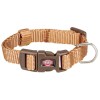 Premium Collar S-M:30-45cm/15mm caramel