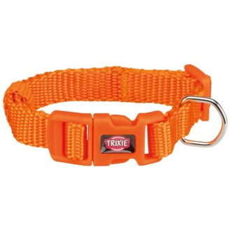 Premium Collar S-M:30-45cm/15mm papaya