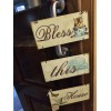 Metallic Country Style Home Sign