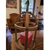 Country Side Wooden Hanging Candle Holder 