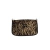 Zebra Gold shoulder bag Black