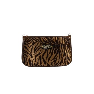 Zebra Gold shoulder bag Brown Zebra Gold shoulder bag Brown