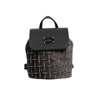 Grid Backpack Black Grid Backpack Black