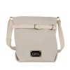 Women's Shoulder & Crossbody Bag 26132-1208 De Raggi Cream