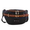 Women's Bag Belt Bag 26132-1307 De Raggi Black Women's Bag Belt Bag 26132-1307 De Raggi Black