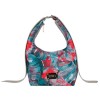 Women's Bag Floral Shoulder Bag 26134-1202 De Raggi Menta Women's Bag Floral Shoulder Bag 26134-1202 De Raggi Menta