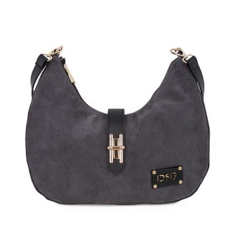 Women's Shoulder Bag 26134-1203 De Raggi Dark Grey Women's Shoulder Bag 26134-1203 De Raggi Dark Grey