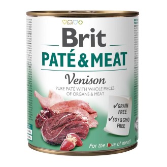 Brit Paté & Venison Meat 400gr.