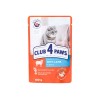 Club 4 Paws Premium With lamb in gravy. Сomplete canned pet food for adult cats, 100gr