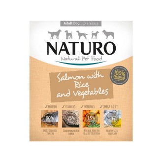 Naturo-Salmon, Rice & Veggies, 400g