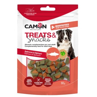 Salmon hearts with spinach 80g