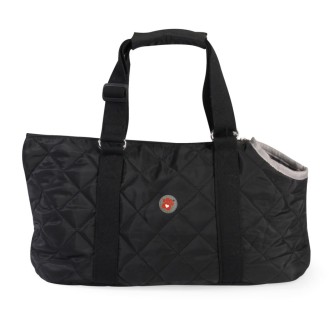 LIA Pet - Quilted pet bag - black