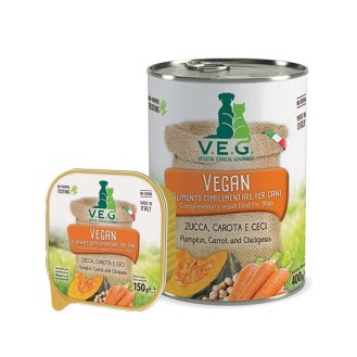 MARPET Vegan Dog With Pumpkin, Carrot And Chickpeas 400 gr.