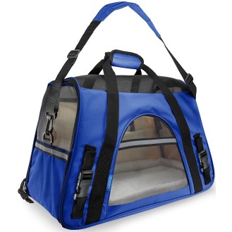 Fly Pet Carrier Blue 40x20x26cm