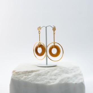 Oneiro Earrings Beer (brown) Oneiro Earrings Beer (brown)