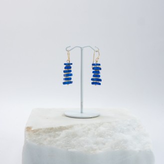 Antilalos Earrings Water (royal blue)