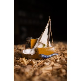 Salt & Pepper Shaker with Boat Light Yellow