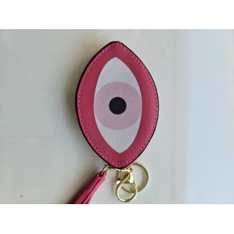 Pink evil eye coin purses Pink evil eye coin purses