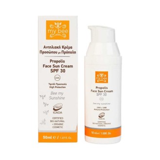 My Bee Propolis Sunscreen Face Cream SPF30 50ml My Bee Propolis Sunscreen Face Cream SPF30 50ml