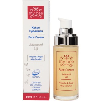 My Bee Advanced Lift Face Cream for Hydration, Anti-Aging & Firming with Hyaluronic Acid & Prebiotics 50ml My Bee Advanced Lift Face Cream for Hydration, Anti-Aging & Firming with Hyaluronic Acid & Prebiotics 50ml