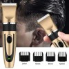 Hair Trimmer Clipper Gold with sizes Hair Trimmer Clipper Gold with sizes
