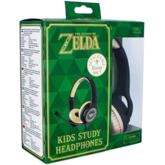 OTL Kids Headphones with Boom Microphone Zelda