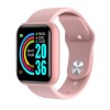 Smartband Y68 Waterproof IP67 Smartwatch Pink