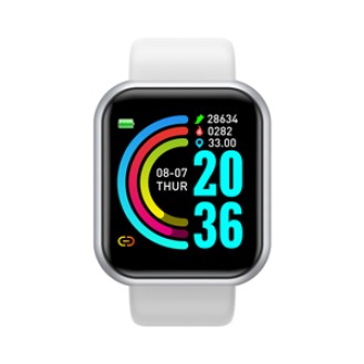 Smartband Y68 Waterproof IP67 Smartwatch White