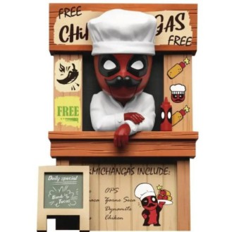 Beast Kingdom MEA Marvel: Deadpool - Deadpool’s Chimichangas Store Diorama Figure (8cm)