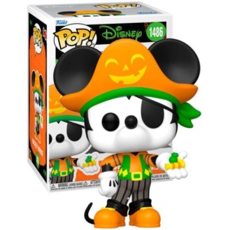 FUNKO POP! DISNEY: #1486 HALLOWEEN - MICKEY MOUSE (PIRATE)  VINYL FIGURE