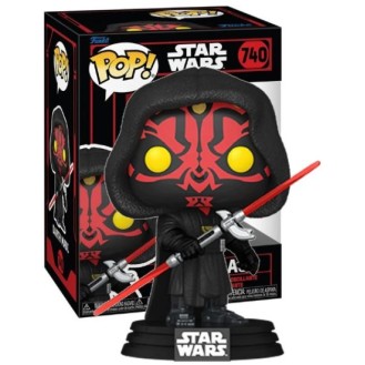 FUNKO POP! DISNEY STAR WARS: #740 DARK SIDE - DARTH MAUL  BOBBLE-HEAD VINYL FIGURE