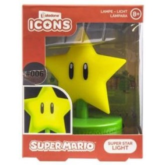 Paladone Icons Super Mario - Super Star Light