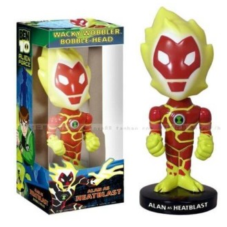 ALAN AS HEATBLAST BEN 10 ALIEN FORCE BOBBLE-HEAD